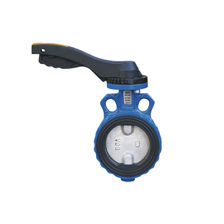 شیر پروانه ای دریچه استیل وگ PN16 سایز 1/2-2 اینچ