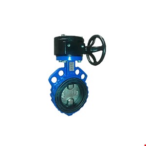 شیر پروانه ای ویفری گیربکس دار دریچه استیل وگ PN16 سایز 4 اینچ