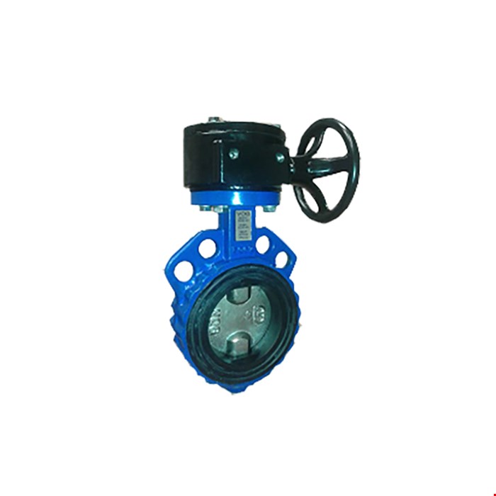 شیر پروانه ای ویفری گیربکس دار دریچه چدنی وگ PN16 سایز 5 اینچ