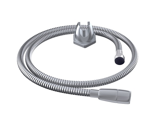 شیلنگ توالت کروم مات شودر مدل لیا