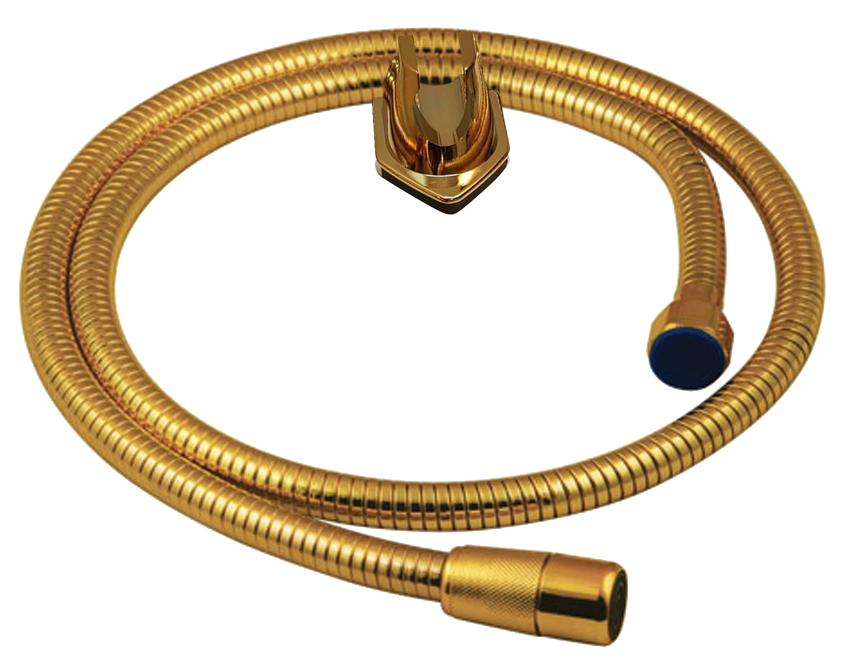 شیلنگ توالت طلایی شودر مدل لیا