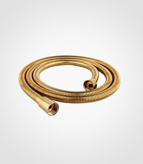 شلنگ حمام طلایی راسان 