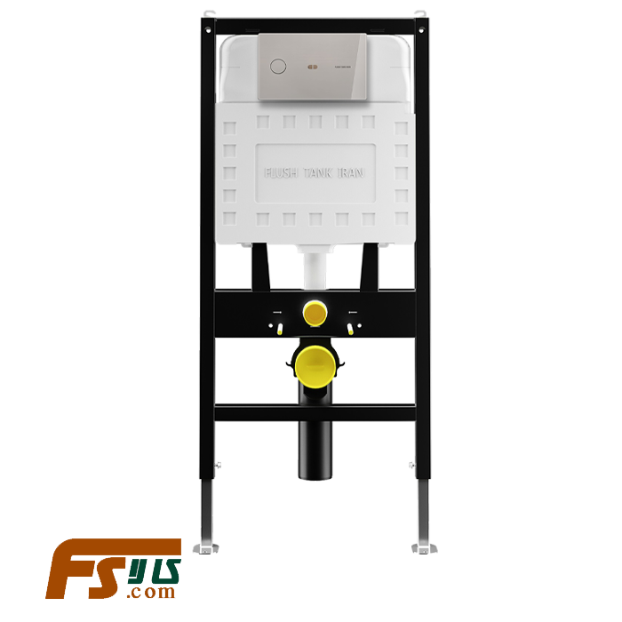 فلاش تانک توکار وال هنگ چشمی با پک کامل کلید