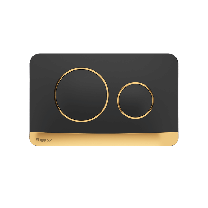 کلید توکار ایمن آب مدل پلنت مشکی متالیک