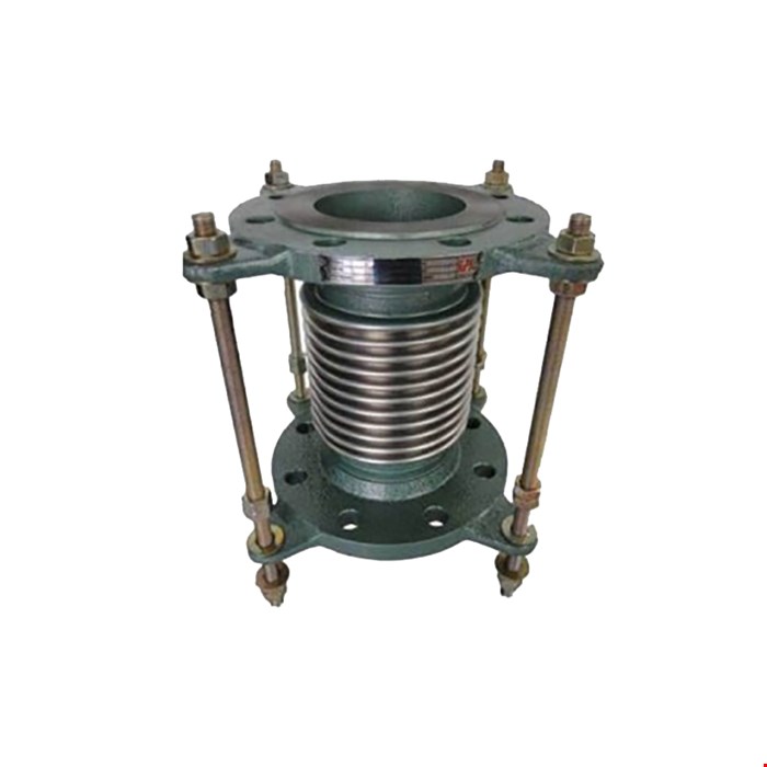 لرزه گیر آکاردئونی مهاردار PN10 سایز 1/4-1 اینچ