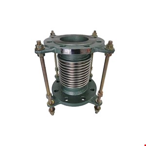 لرزه گیر آکاردئونی مهاردار PN10 سایز 3/4 اینچ
