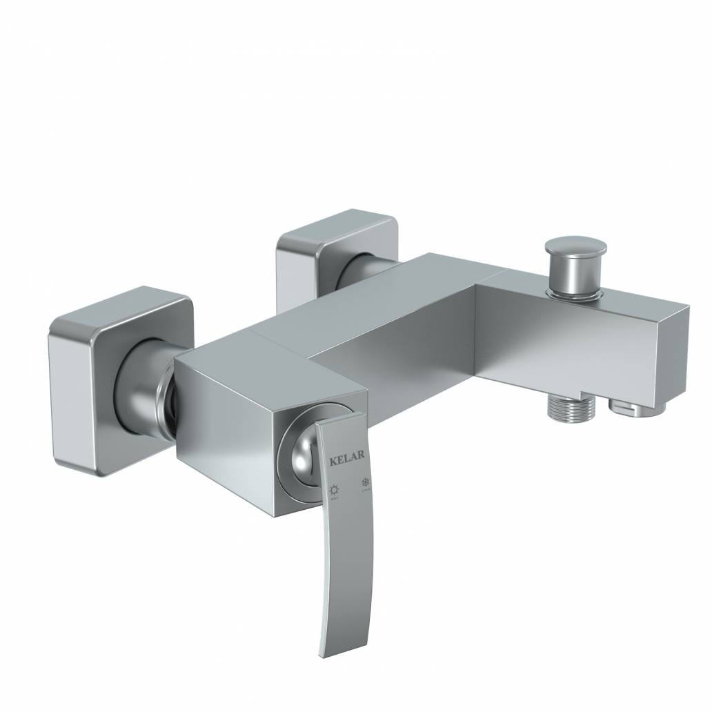 شیر حمام مات کلار مدل سوپر فلت