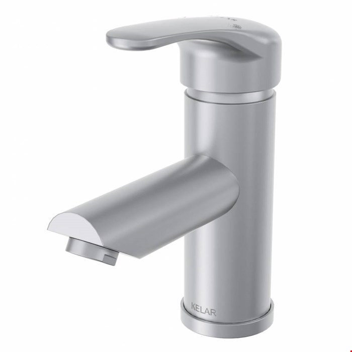 شیر روشویی کروم مات کلار مدل آریا