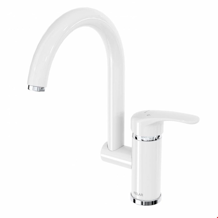 شیر ظرفشویی سفید کلار مدل آریا