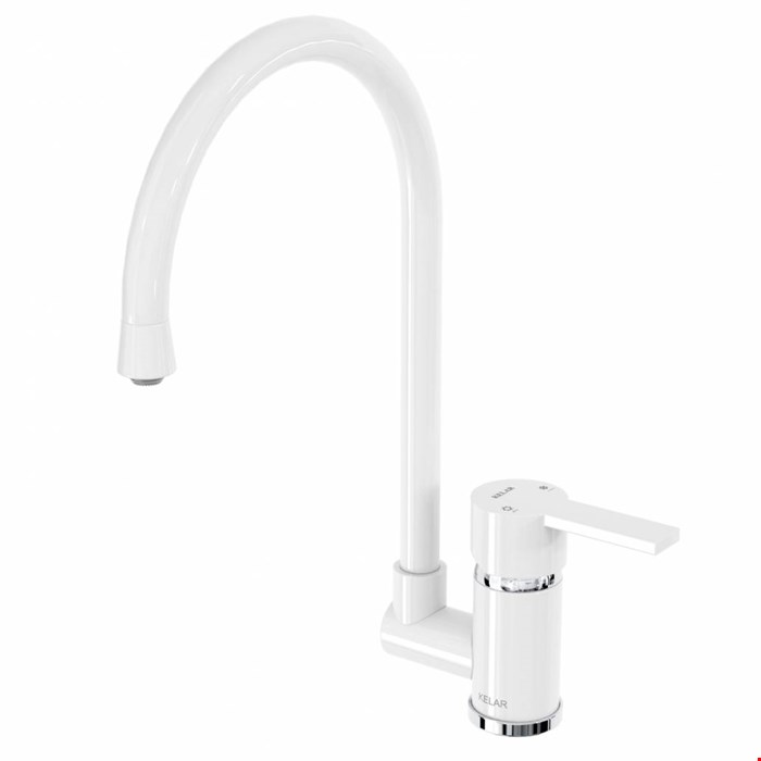 شیر ظرفشویی سفید کلار مدل نیو آریا