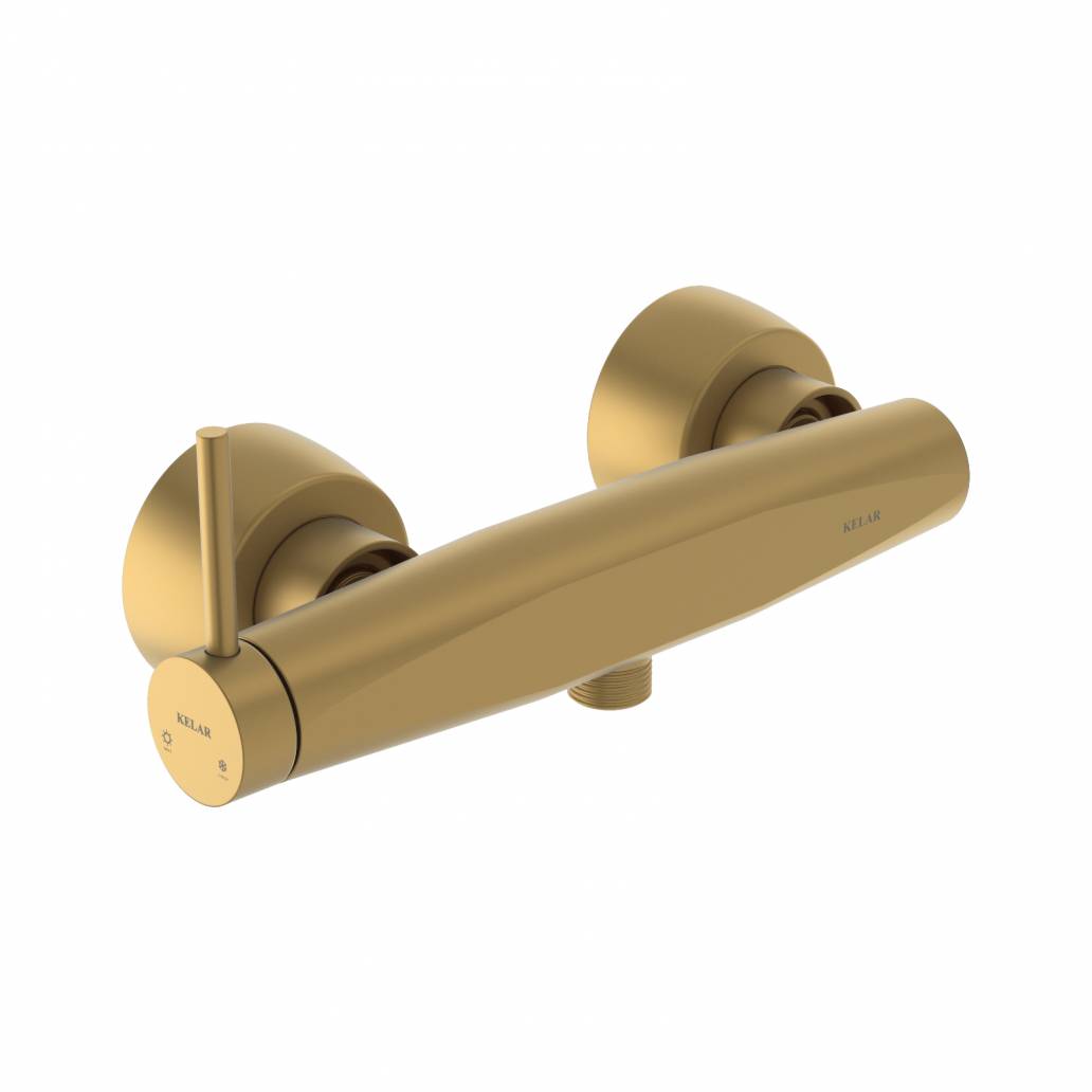 شیر توالت کلار مدل رز طلا مات