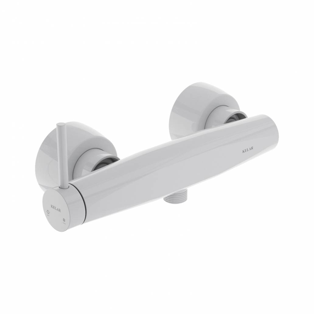 شیر توالت کلار مدل رز سفید