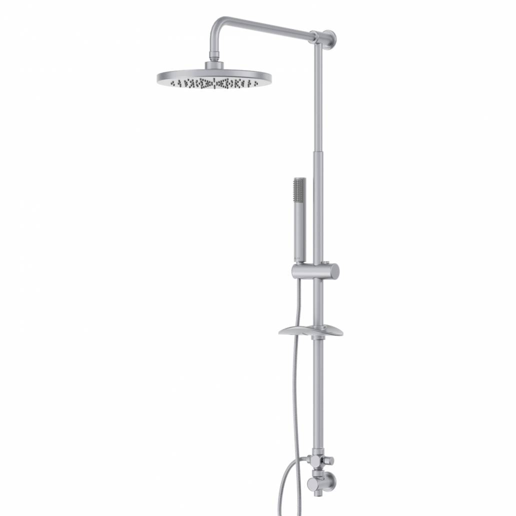 علم دوش دوکاره کروم مات کلار مدل یونیورس فلور