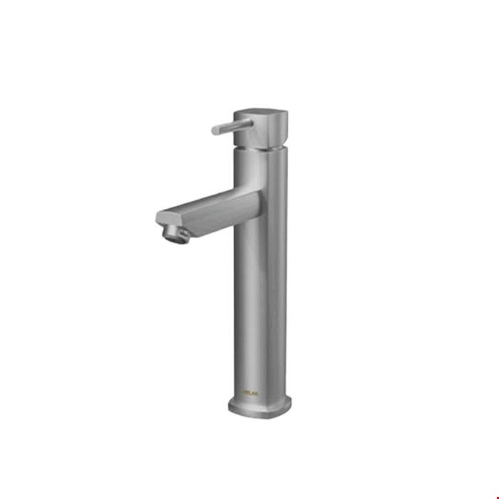 شیر روشویی بلند کروم مات کلار مدل کیان