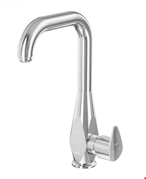 شیر روشویی علم دار کروم مات کلار مدل برلیان قطره