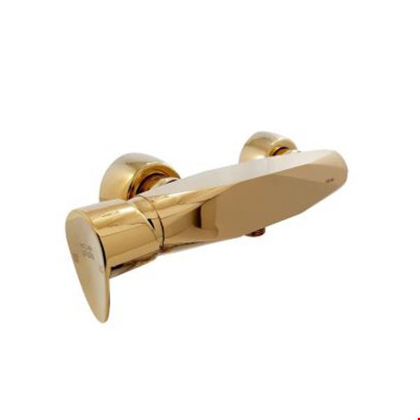 شیر توالت طلایی مات کلار مدل برلیان قطره