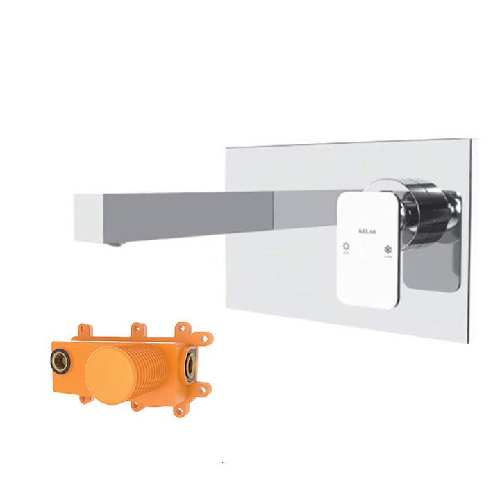 توکار سفید کلار مدل نیوفلت با مغزی