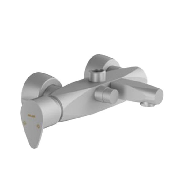 شیر حمام کروم مات کلار مدل برلیان قطره