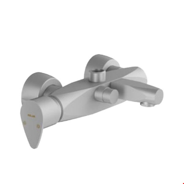 شیر حمام کروم مات کلار مدل برلیان قطره