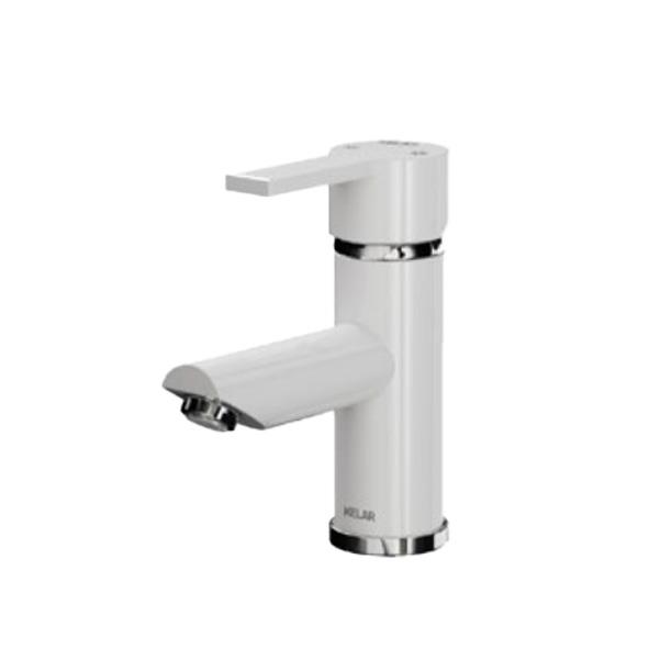 شیر روشویی سفید کلار مدل نیو آریا