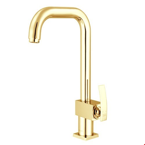 شیر ظرفشویی طلایی کلار مدل نیو فلت 