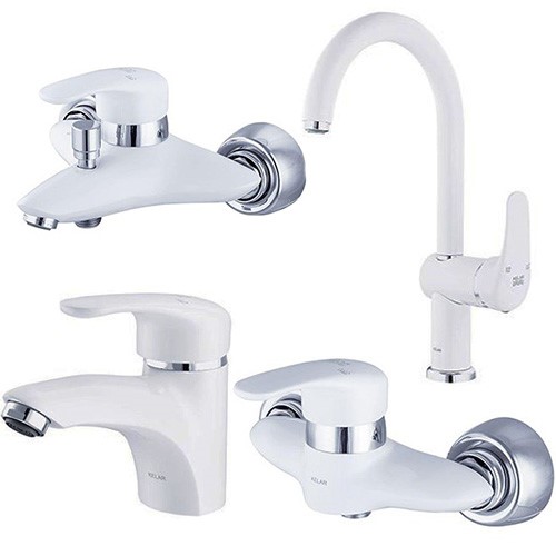 ست شیرآلات کلار مدل دریا سفید